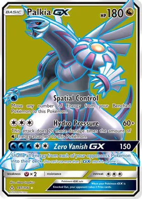 Palkia GX (Full Art) - SM - Ultra Prism (SM05) | Lightly Played Rare Holofoil